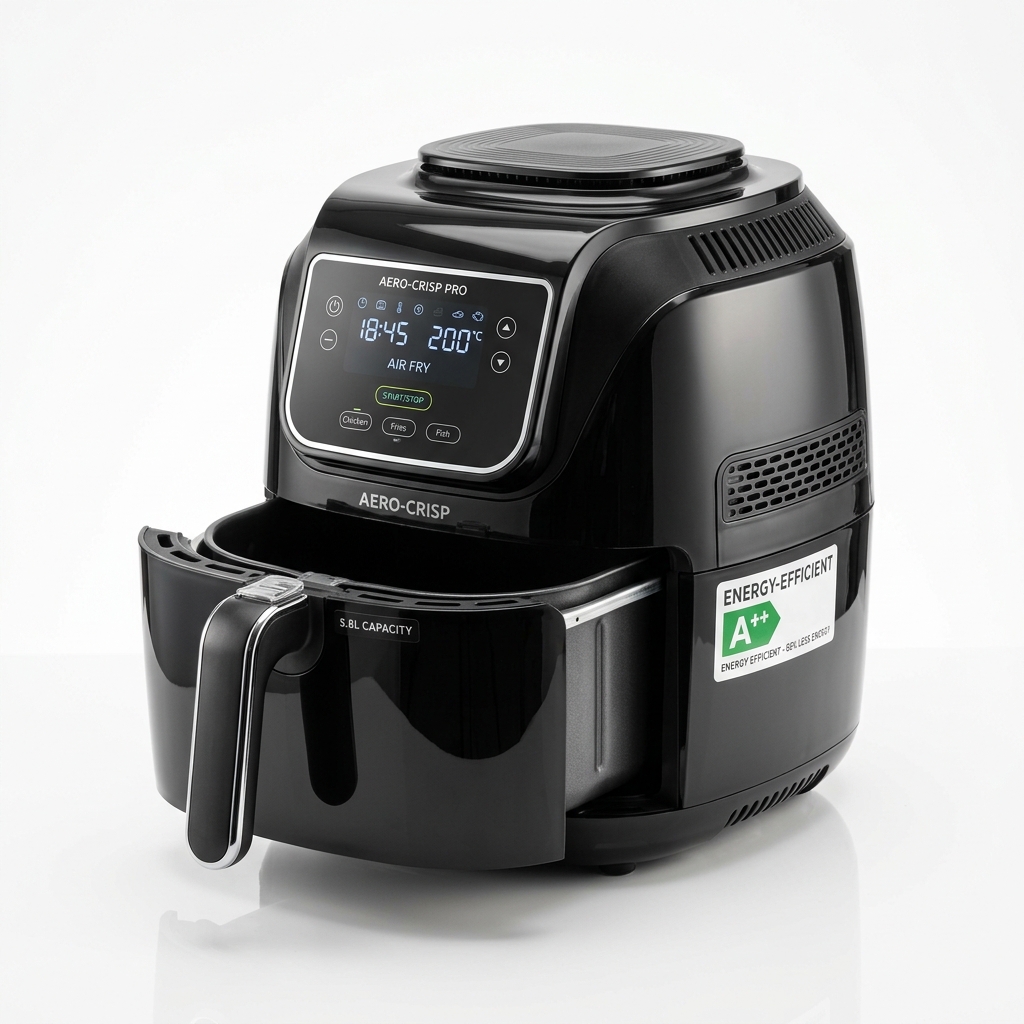 Energy-efficient digital air fryer